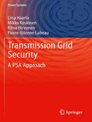 cover image of Transmission Grid Security